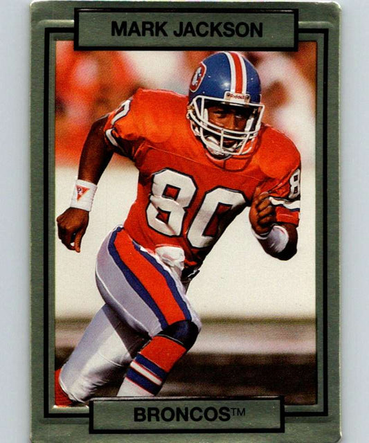 1990 Action Packed #65 Mark Jackson Broncos NFL Football Image 1