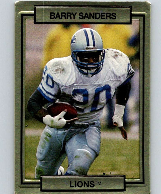 1990 Action Packed #78 Barry Sanders Lions NFL Football