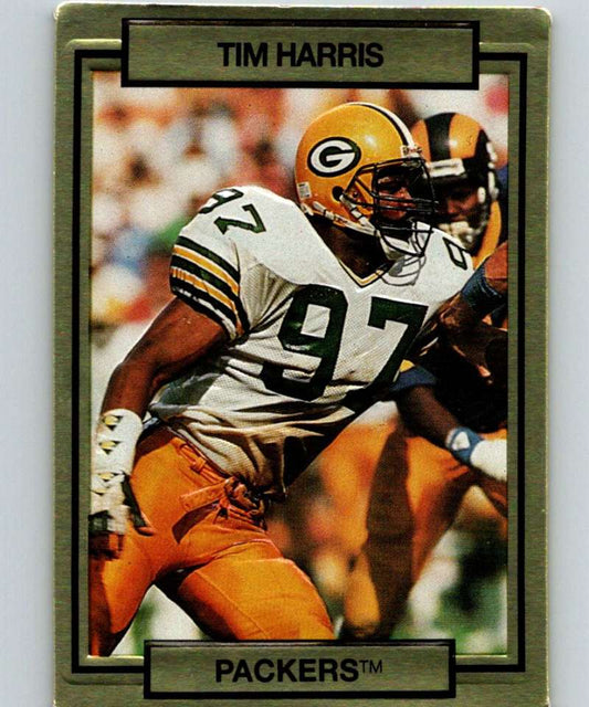 1990 Action Packed #83 Tim Harris Packers NFL Football Image 1