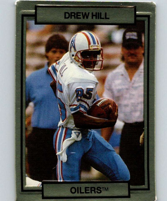 1990 Action Packed #94 Drew Hill Oilers NFL Football Image 1