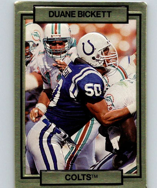1990 Action Packed #102 Duane Bickett Colts NFL Football Image 1