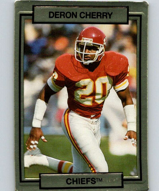 1990 Action Packed #111 Deron Cherry Chiefs NFL Football