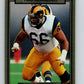 1990 Action Packed #138 Tom Newberry LA Rams NFL Football Image 1