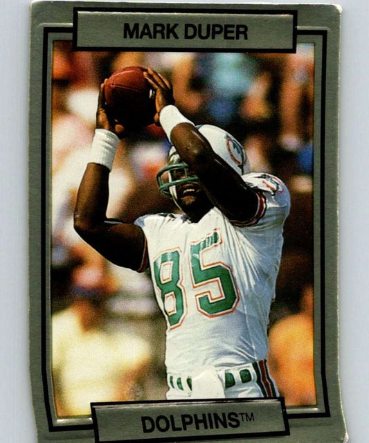 1990 Action Packed #143 Mark Duper Dolphins NFL Football Image 1