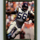1990 Action Packed #153 Chris Doleman Vikings NFL Football Image 1