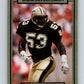 1990 Action Packed #175 Vaughan Johnson Saints NFL Football Image 1