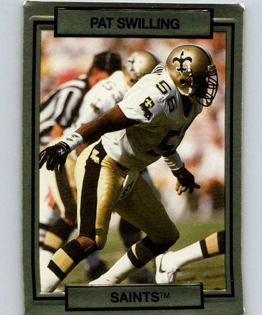 1990 Action Packed #180 Pat Swilling Saints NFL Football