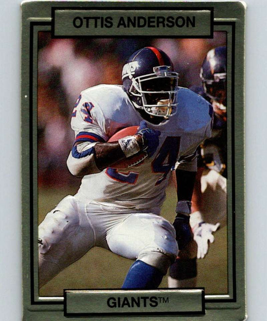 1990 Action Packed #181 Ottis Anderson NY Giants NFL Football Image 1