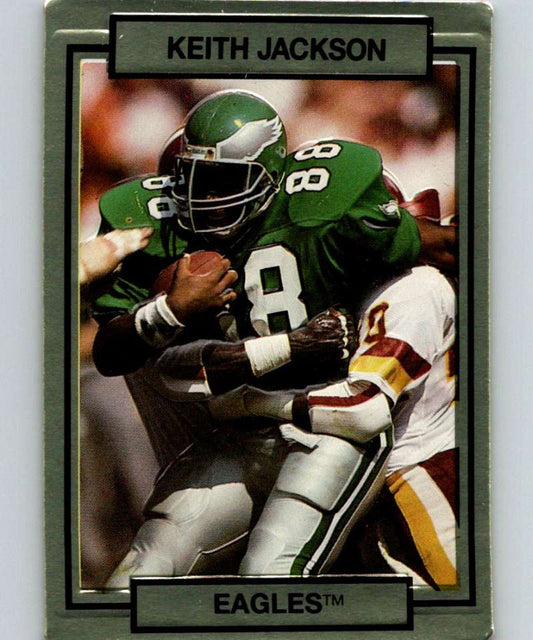 1990 Action Packed #206 Keith Jackson Eagles NFL Football