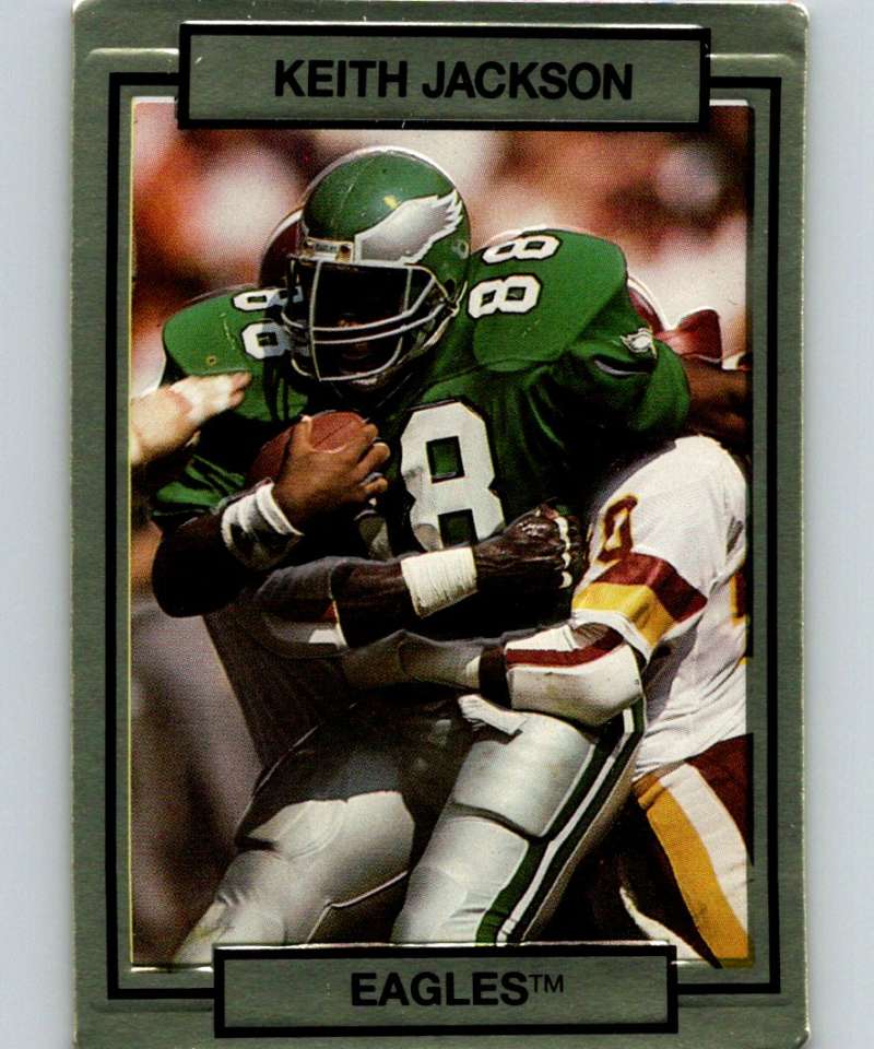 1990 Action Packed #206 Keith Jackson Eagles NFL Football