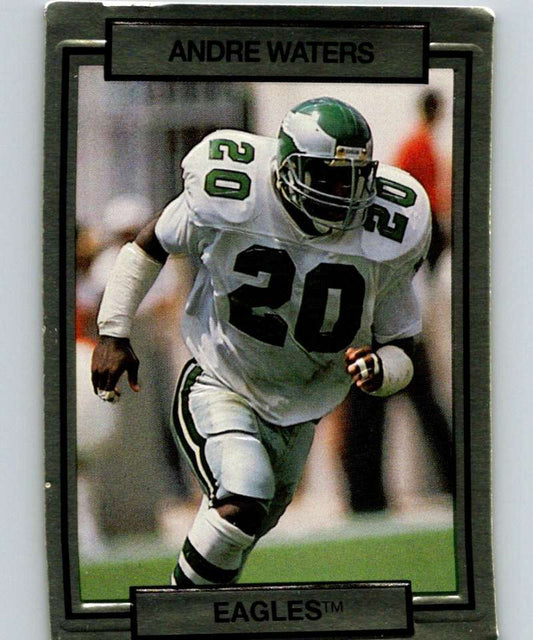 1990 Action Packed #209 Andre Waters Eagles NFL Football Image 1