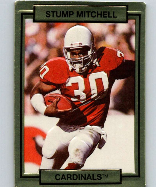 1990 Action Packed #216 Stump Mitchell Cardinals NFL Football Image 1