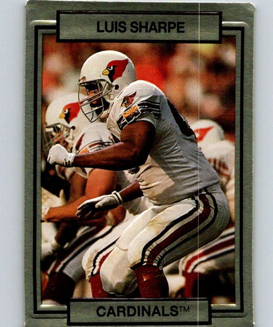 1990 Action Packed #217 Luis Sharpe Cardinals NFL Football Image 1