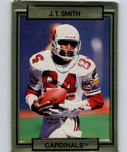 1990 Action Packed #219 J.T. Smith Cardinals NFL Football Image 1
