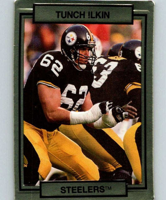 1990 Action Packed #224 Tunch Ilkin Steelers NFL Football Image 1