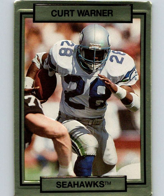1990 Action Packed #259 Curt Warner Seahawks NFL Football