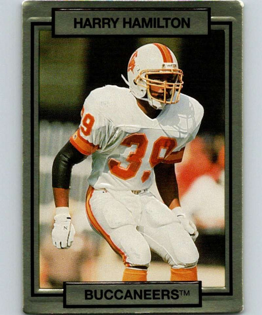 1990 Action Packed #263 Harry Hamilton Buccaneers NFL Football Image 1