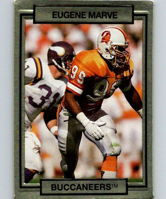1990 Action Packed #266 Eugene Marve Buccaneers NFL Football Image 1