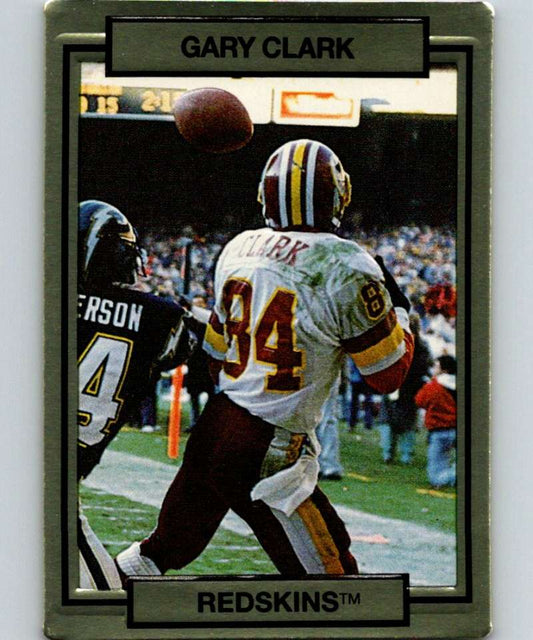 1990 Action Packed #271 Gary Clark Redskins NFL Football Image 1