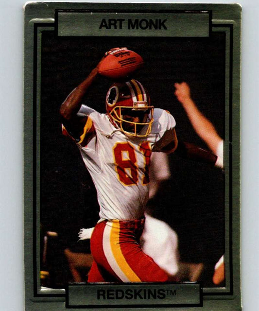 1990 Action Packed #276 Art Monk Redskins NFL Football Image 1