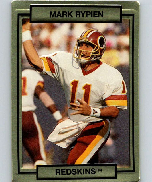 1990 Action Packed #278 Mark Rypien Redskins NFL Football Image 1
