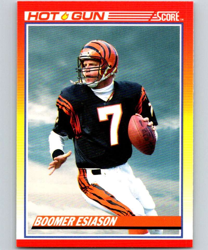 1990 Score #316 Boomer Esiason Bengals NFL Football Image 1