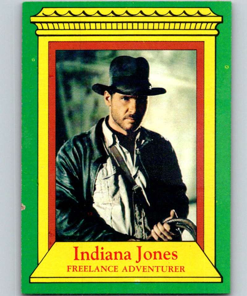 1981 Topps Raiders Of The Lost Ark #2 Indiana Jones