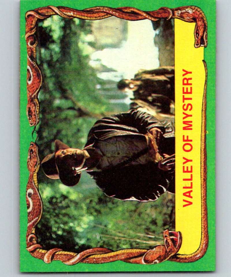 1981 Topps Raiders Of The Lost Ark #6 Valley Of Mystery Image 1