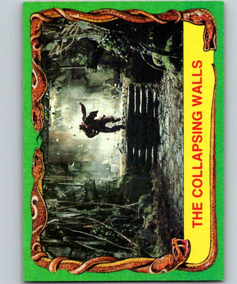 1981 Topps Raiders Of The Lost Ark #11 The Collapsing Walls
