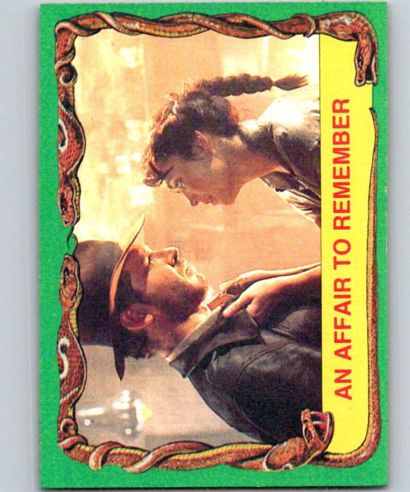 1981 Topps Raiders Of The Lost Ark #23 An Affair To Remember