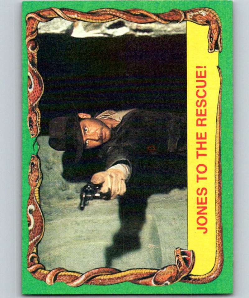 1981 Topps Raiders Of The Lost Ark #27 Jones To The Rescue!