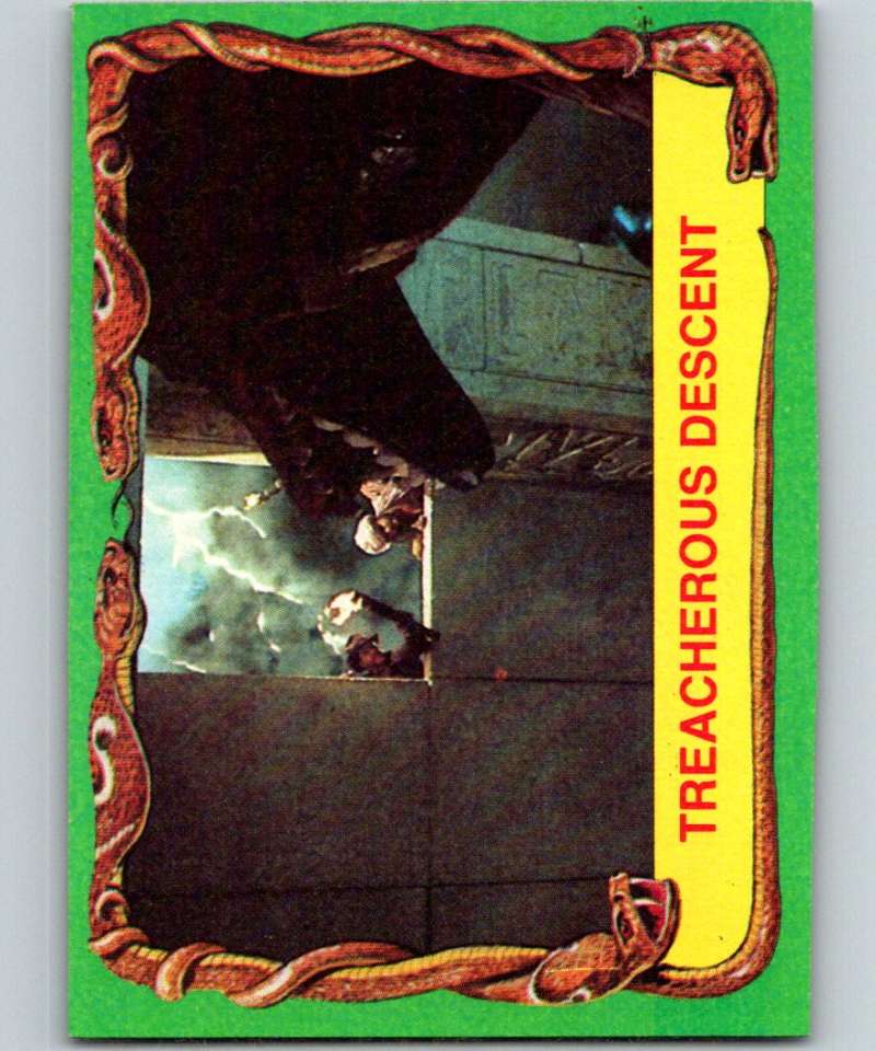 1981 Topps Raiders Of The Lost Ark #50 Treacherous Descent Image 1