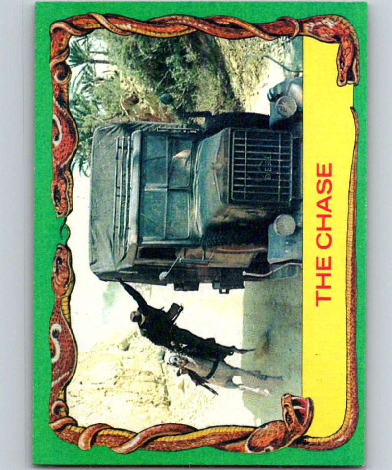 1981 Topps Raiders Of The Lost Ark #70 The Chase