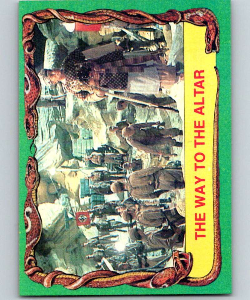 1981 Topps Raiders Of The Lost Ark #81 The Way To The Altar Image 1