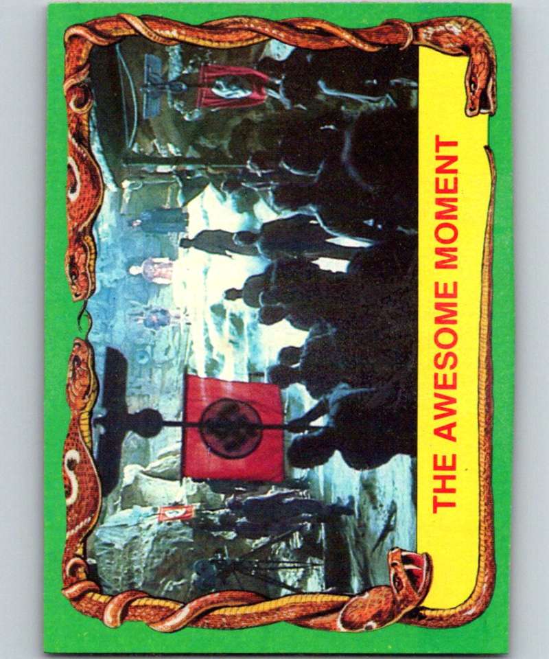 1981 Topps Raiders Of The Lost Ark #83 The Awesome Moment Image 1
