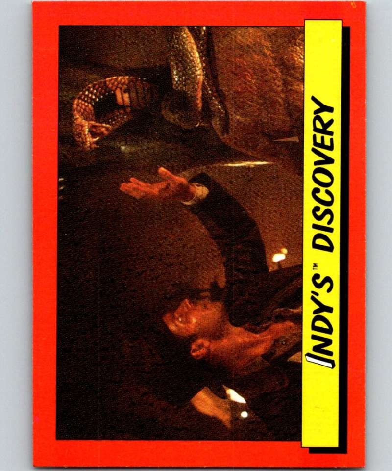 1984 Topps Indiana Jones and the Temple of Doom #41 Indy's Discovery