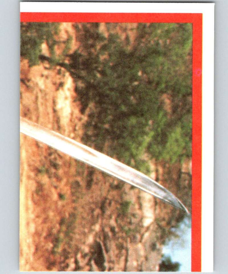 1984 Topps Indiana Jones and the Temple of Doom Stickers #1 Indiana Jones