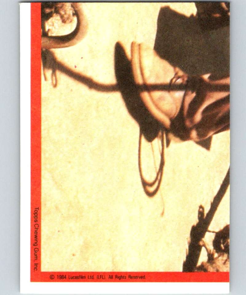 1984 Topps Indiana Jones and the Temple of Doom Stickers #10 You've Had It/Mola Ram!