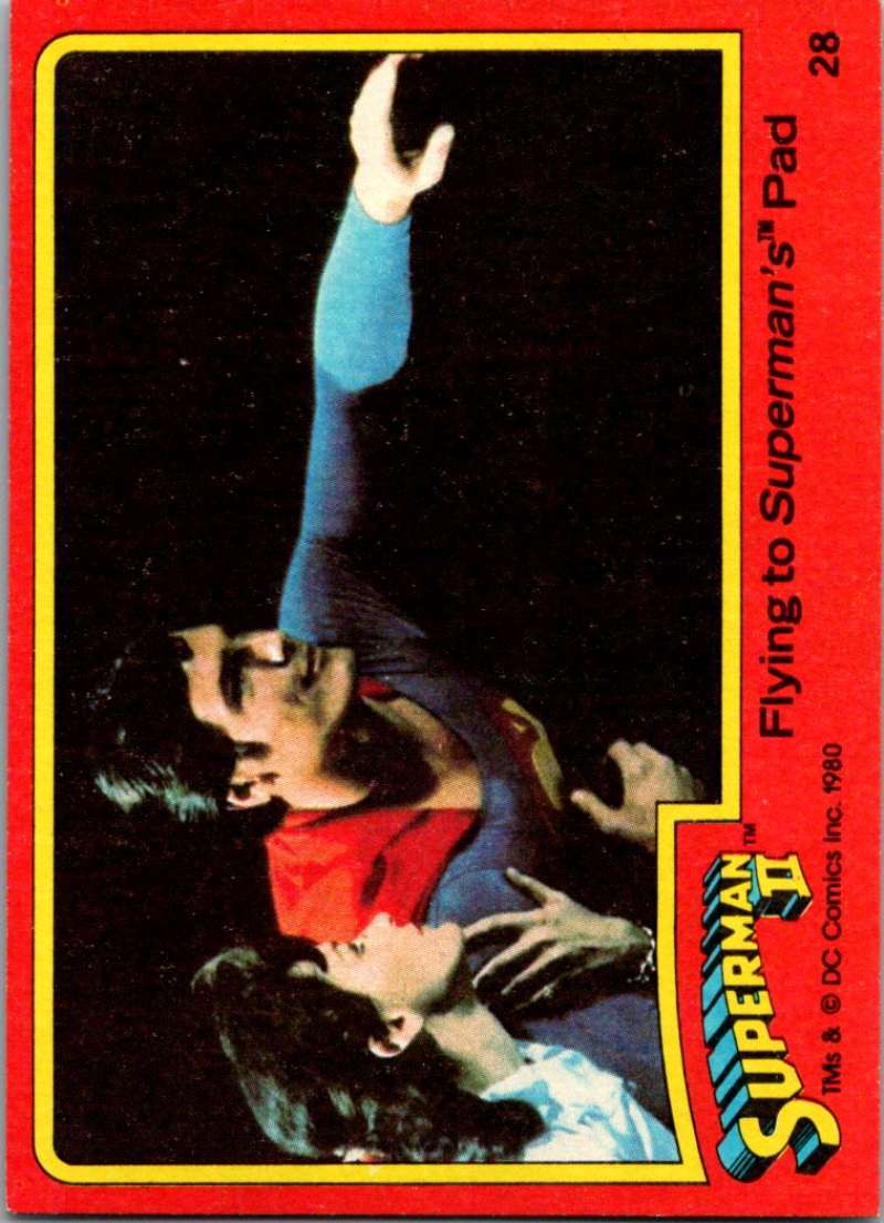 1980 Topps Superman II #21 The Niagara Falls Affair