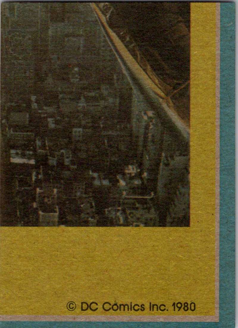 1980 Topps Superman II #21 The Niagara Falls Affair