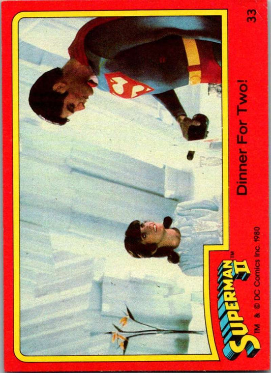 1980 Topps Superman II #26 Rescued by ... Clark Kent? Image 1