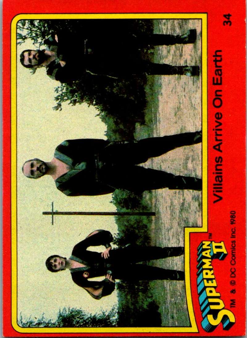 1980 Topps Superman II #27 His Secret Revealed Image 1