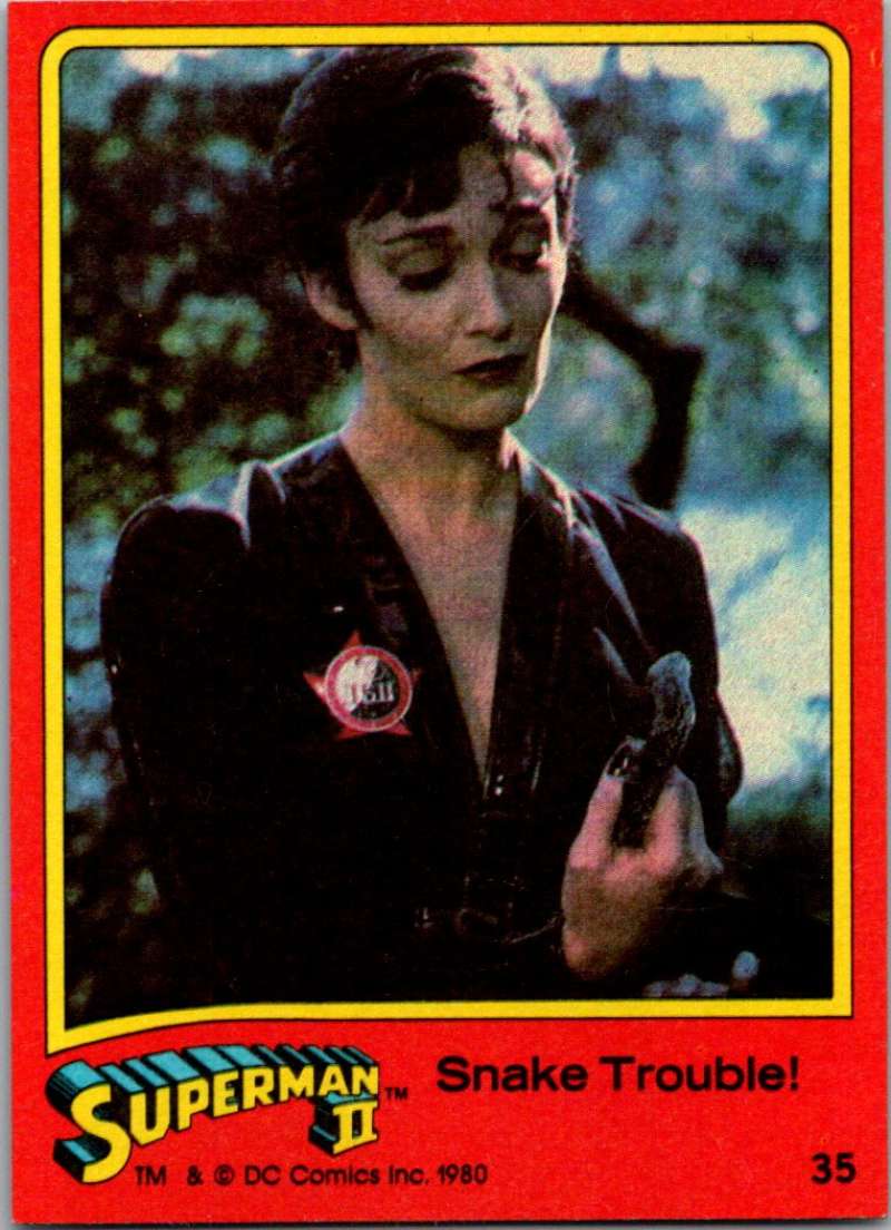 1980 Topps Superman II #28 Flying to Superman's Pad Image 1