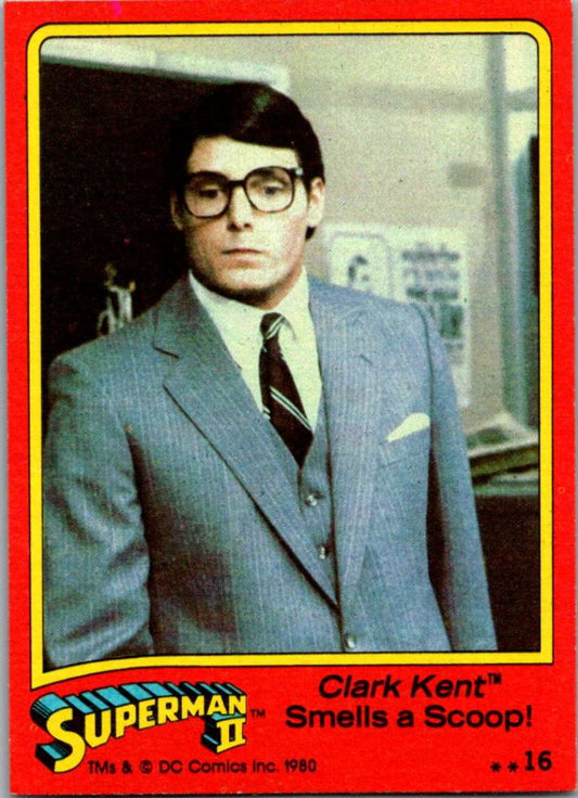 1980 Topps Superman II #31 A Very Special Mission ...