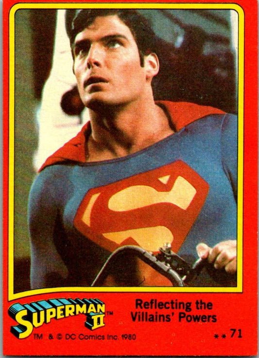 1980 Topps Superman II #71 Reflecting the Villains' Powers