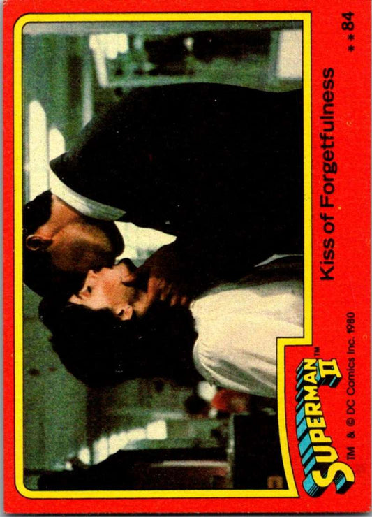 1980 Topps Superman II #84 Kiss of Forgetfulness