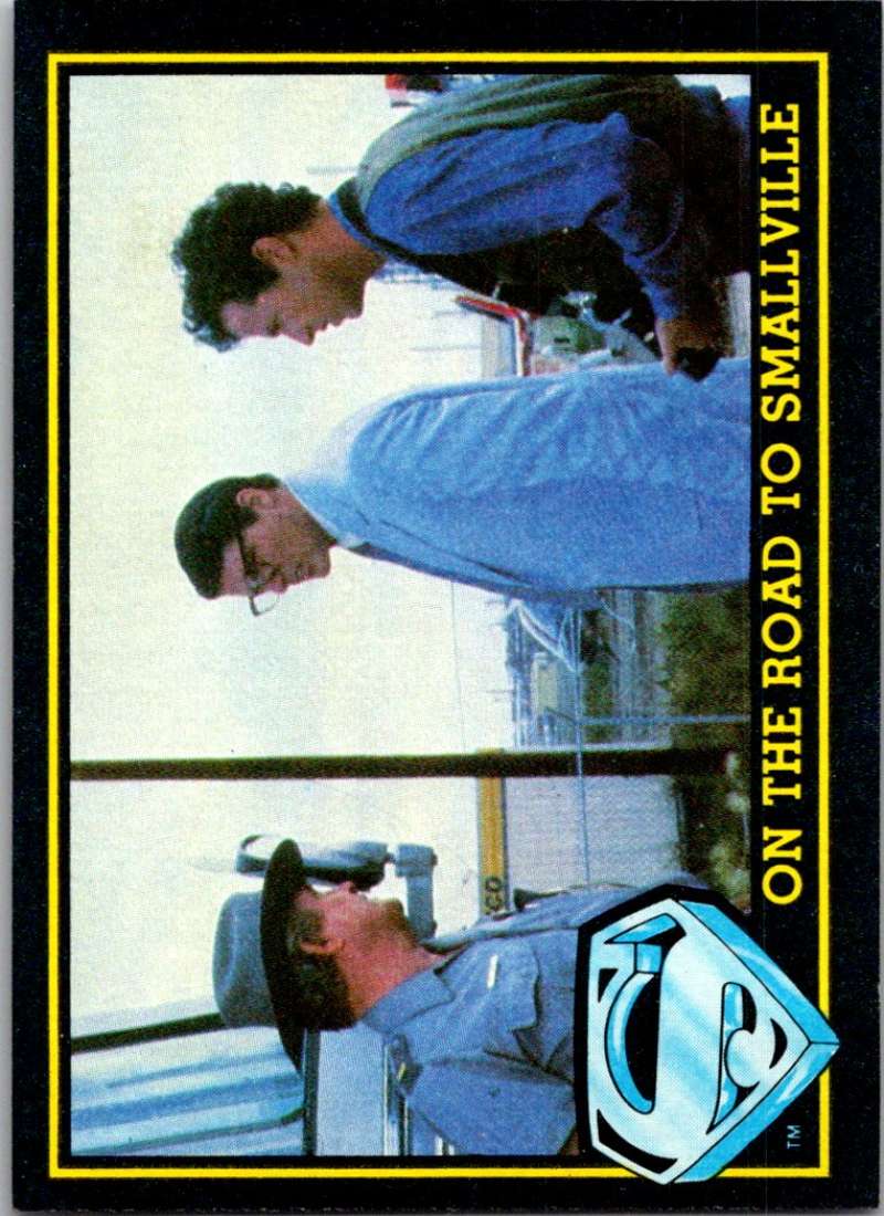 1983 Topps Superman III #15 On the Road to Smallville Image 1