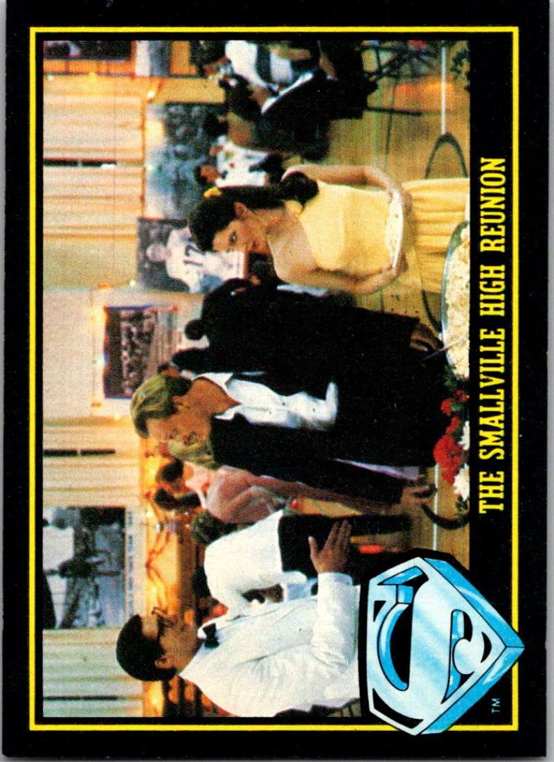 1983 Topps Superman III #28 The Smallville High Reunion Image 1