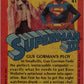 1983 Topps Superman III #41 Gus Gorman's Ploy Image 2