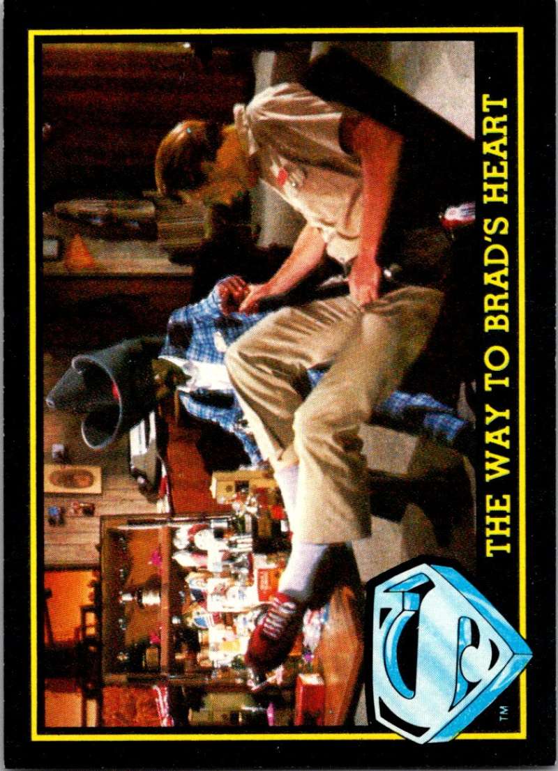 1983 Topps Superman III #42 The Way to Brad's Heart Image 1